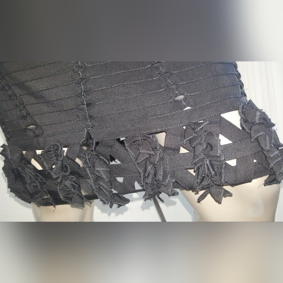 $4,900 OSCAR DE LA RENTA EXQUISITE STUNNING UPTOWN RUNWAY SILK BLACK DRE… - Picture 3 of 12